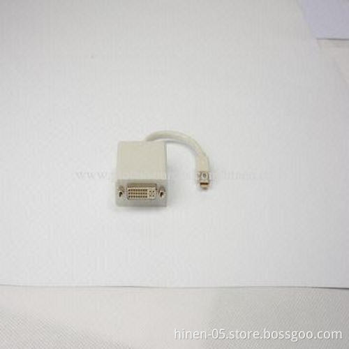 Mini DisplayPort to DisplayPort/HDMI/DVI Adapter with the white color and small size
